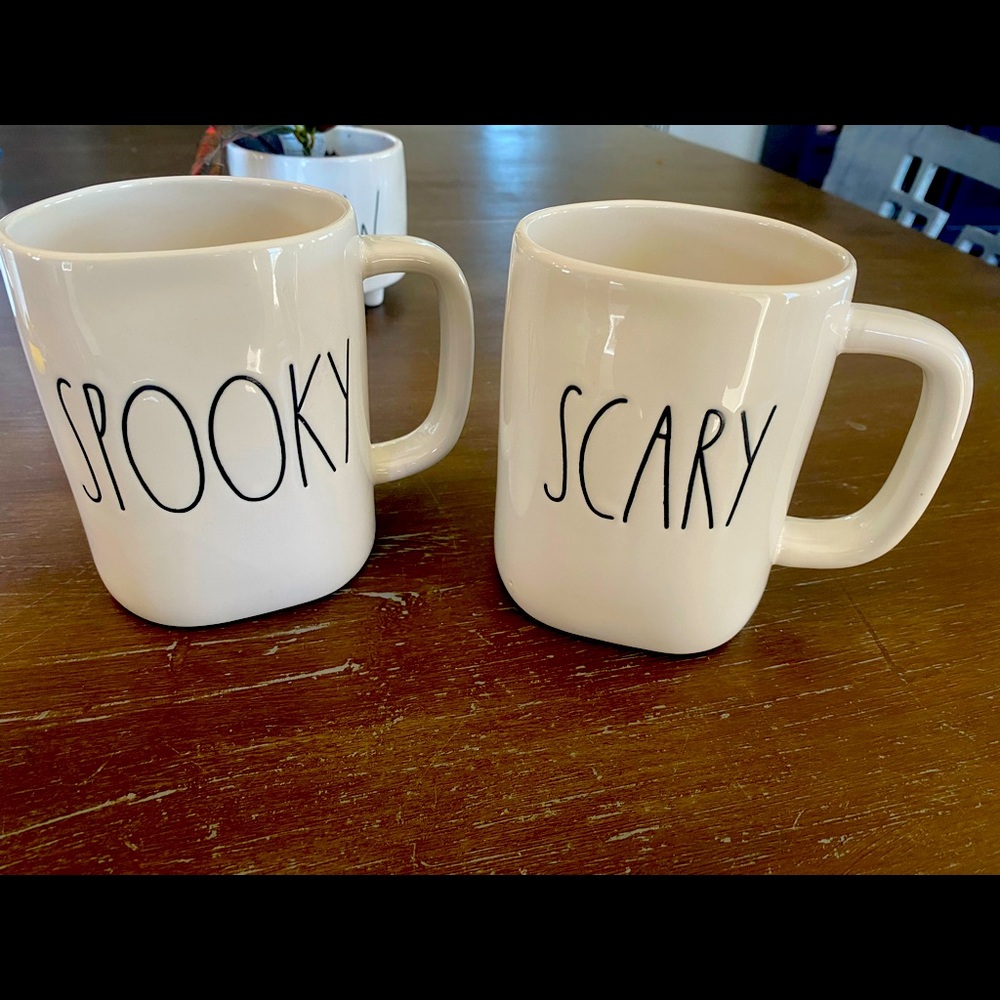 Spooky and Scary 2018 Rae Dunn mugs